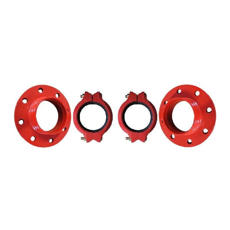 CONJUNTO DE CONEXION DE BRIDAS 4 PARA  LA VALVULA GLOBO
