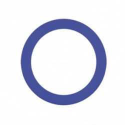 ANILLA PARALELA AZUL 50 MICRAS