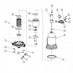 EKOSENIOR DE 2 FILTRO AUTOMATICO HIDRAULICO. KIT PROGRAMADOR NECESARIO FLMSPRES