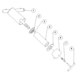 FILTRO CENTRIFUGADOR METALICO DE MALLA 2
