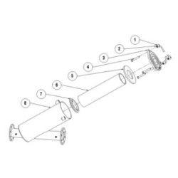 FILTRO MANUAL DE MALLA INCLINADO DE 4