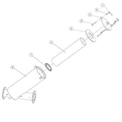 FILTRO MANUAL DE MALLA INCLINADO DE 6