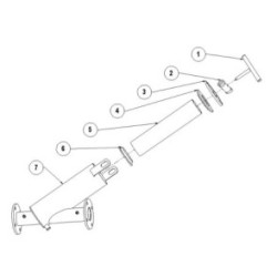 FILTRO MANUAL DE MALLA INCLINADO DE 3