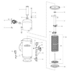 FILTRO HIDRAULICO AUTOMATICO DE MALLA EKO DE 3. KIT PROGRAMADOR NECESARIO FLMSPRES