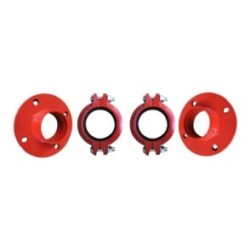 CONJUNTO DE CONEXION A BRIDAS PARA VALVULAS GLOBO VG32